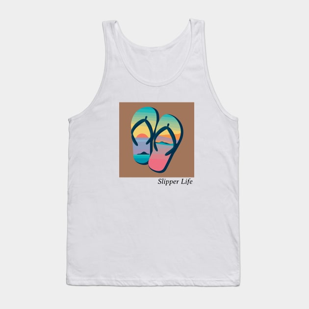 Slipper Life Tank Top by Silly Mango Shop